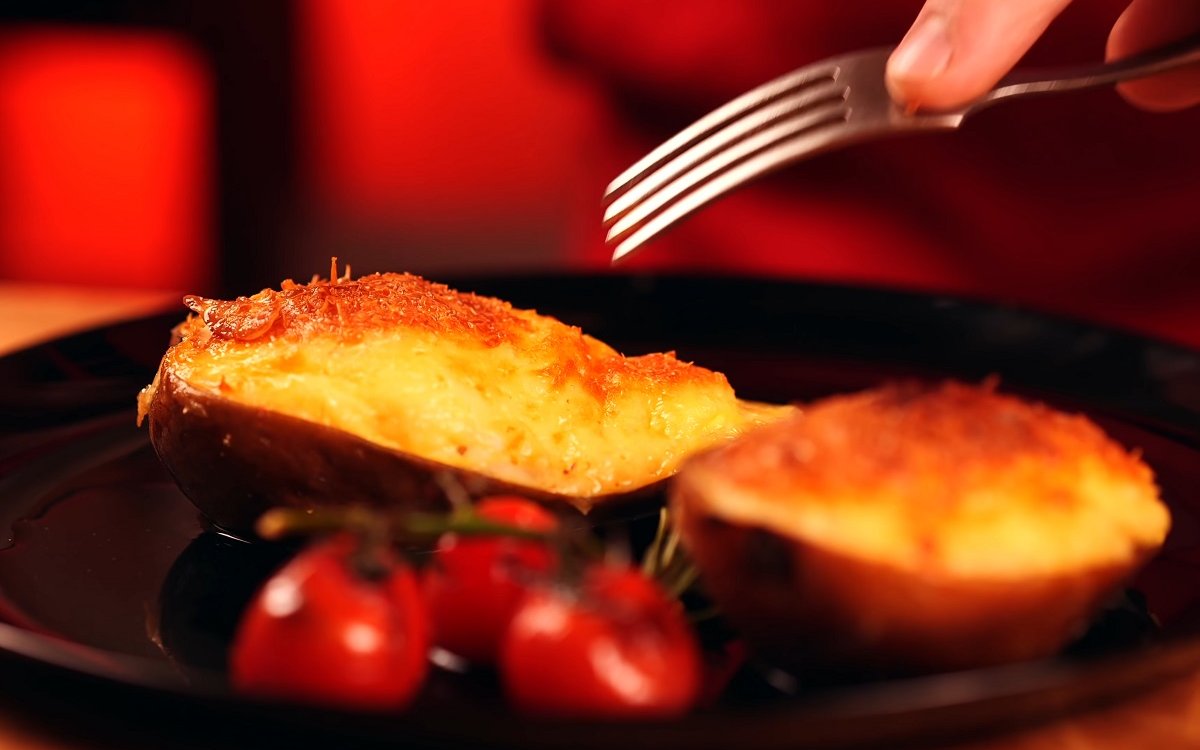 Груша, запеченная с креветками и сыром, пошаговый рецепт с фото на ккал